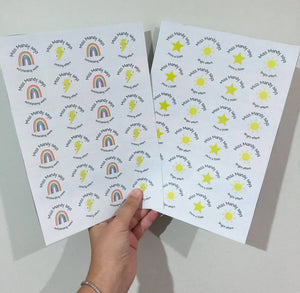 Weather Sticker Collection